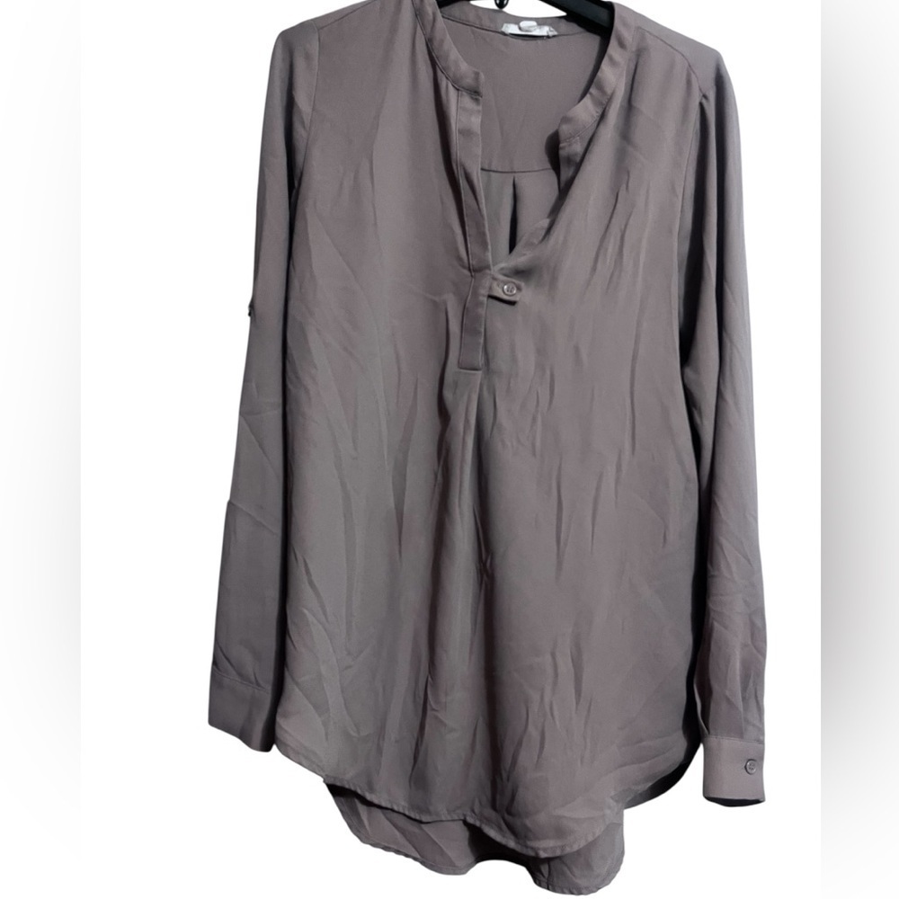 Anthropology Pleione Long Sleeve Blouse Sz XS Women - Picture 5 of 7